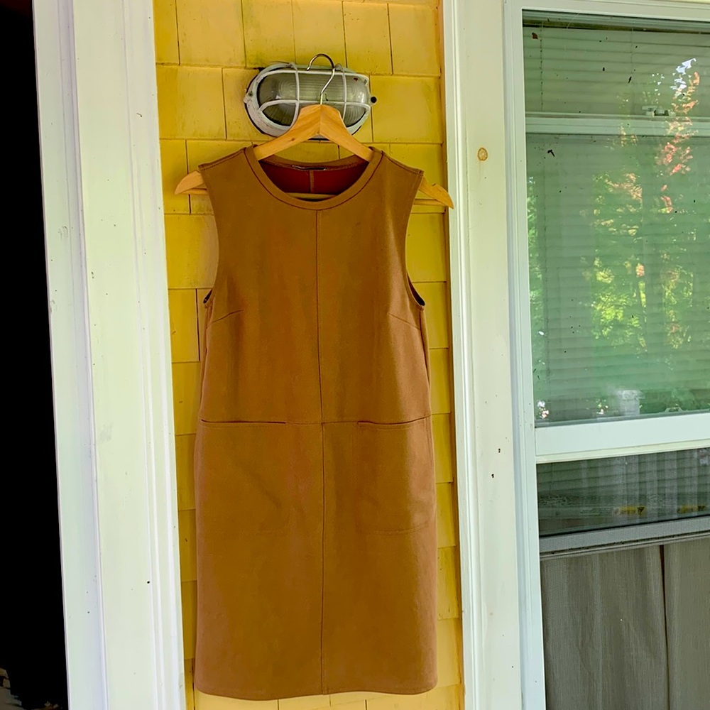 Tan coloured Zara dress - perfect condition